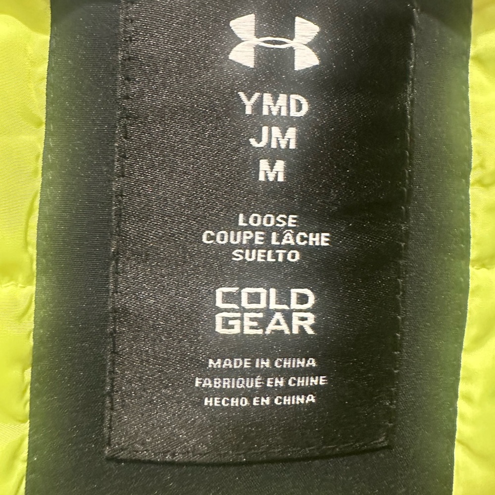 NWT Under Armour Storm Proof Kids Boys Youth Ski Jacket Coat Size M 10 12 - Picture 10 of 13